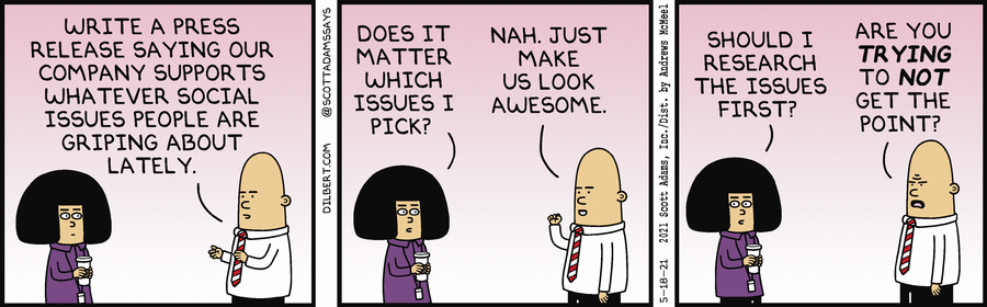 Dilbert Cartoon